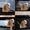 Funny Moving Tail Puppy Dog Car Reflective Stickers Window Wiper Decals Rear Windshield Sticker.