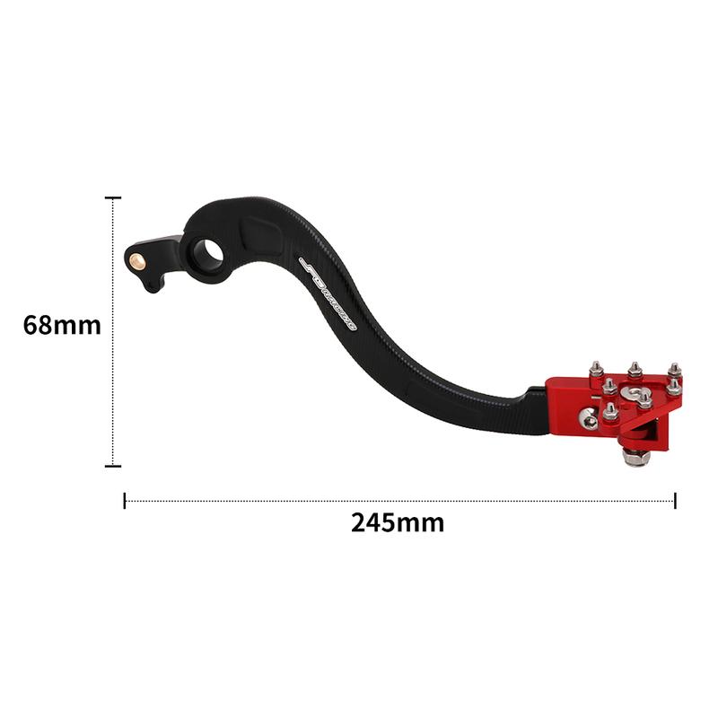 Motorcycle CNC Shifter Shift Pedal Rear Foot Brake Pedal Lever For Honda CRF250R CRF450R CRF450RX CRF250RX CRF 250 450 R RX JFG