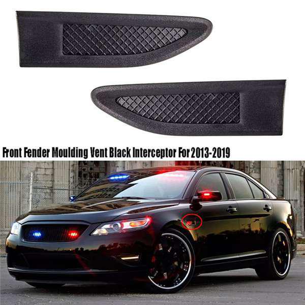 Front Side Vent Cover Pair DG1Z16178C/D for 2013-2019 Ford Taurus