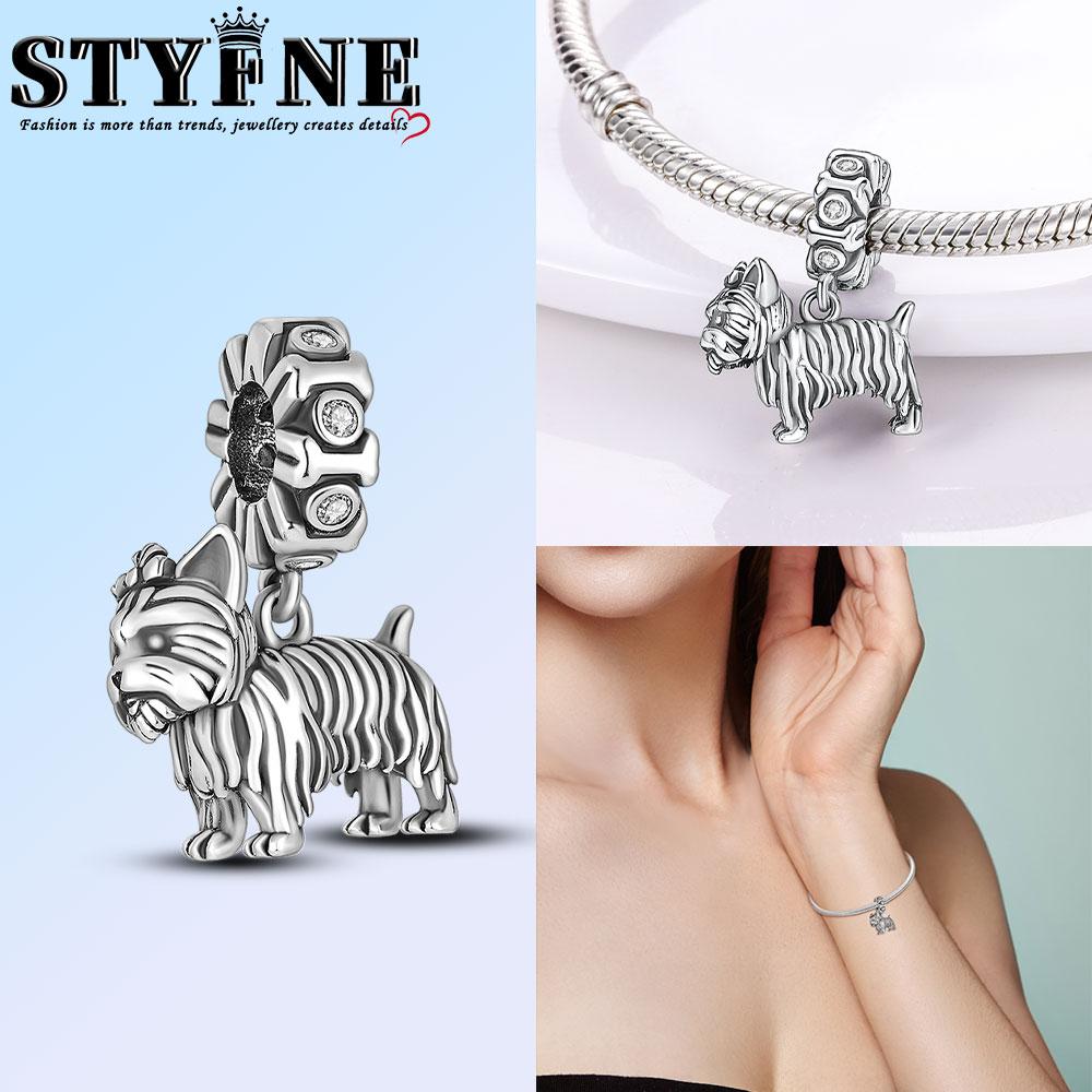 Copper Tyrannosaurus Rex Dinosaur Lion Tiger Elephant Animal Charms Beads Fit Original Bracelets Diy Jewelry