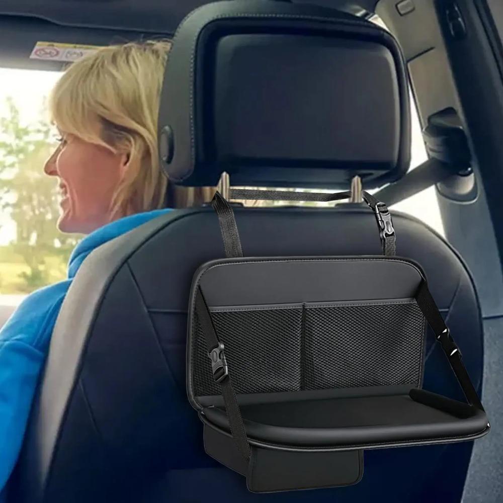 Bandeja de Comida Dobrável Mesa Dobrável para Banco Traseiro de Carro Mesa de Trabalho/Jantar para Carro Interior de Carro