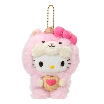 Sanrio Hello Kitty Mascot Holder (Fluffy Squirrel) Japan NEW Sanrio Characters