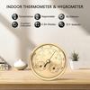 130MM 3-in-1 Multifunction Pointer Thermometer Hygrometer Barometer Weather Station Instruments Weather Forecasting Instruments