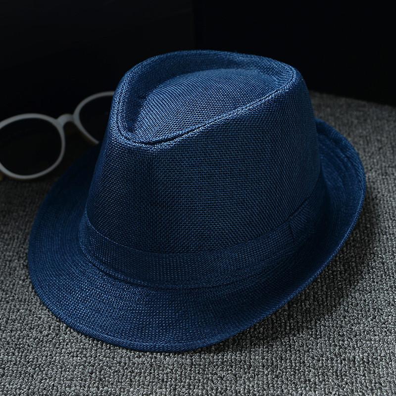 Panama Cotton Linen Sun Hat With Wide Brim For Men Women Casual Summer Accessory