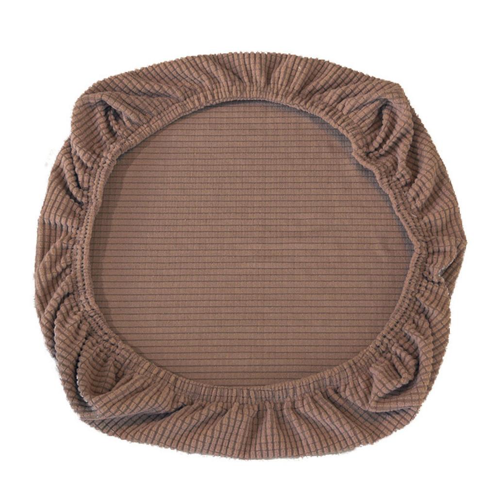 1Set Velvet Elastic Chair Cover Thickened Internet Cafe Cinema Armchair Case Office Staff Computer Swivel Seat Cover