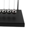 Wooden Base Desktop Balancing Balls 5.51x4.65x5.91in Steel Swing Balls  Science Learning