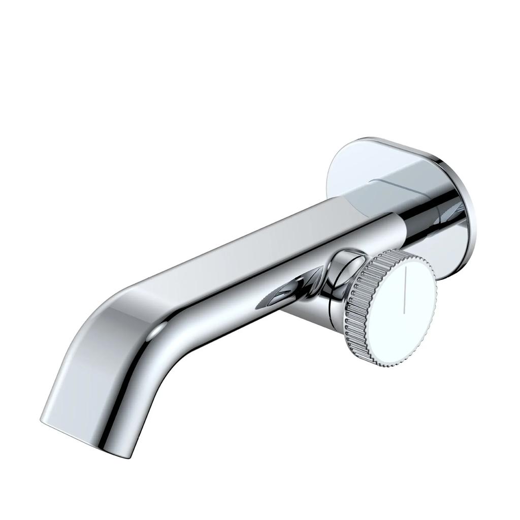 Wall Mounted Brasss One-body Single Handle Bathroom Hot And Cold Water Mixer Tap