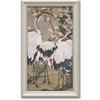 YouPower Ito Jakuchu Gel-Processed Art Frame "Plum Blossoms and Cranes" JI-07501