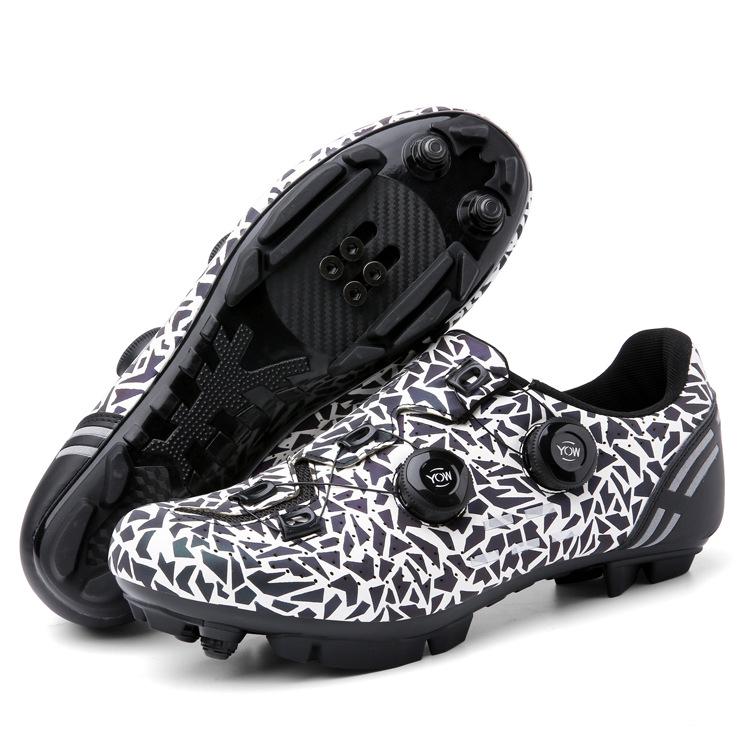 All-Season Breathable Cycling Shoes with Hard Sole for Road and Mountain Biking