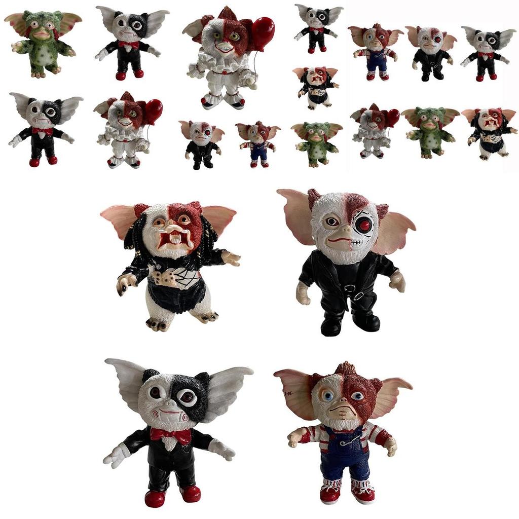 Entzückende 6" Gremlins Gizmo Mohawk Plüsch Mogwai Stoffpuppe für Halloween Magie