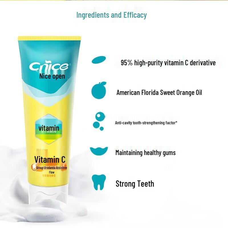 Nice Vitamin C Toothpaste (Orange Mint)