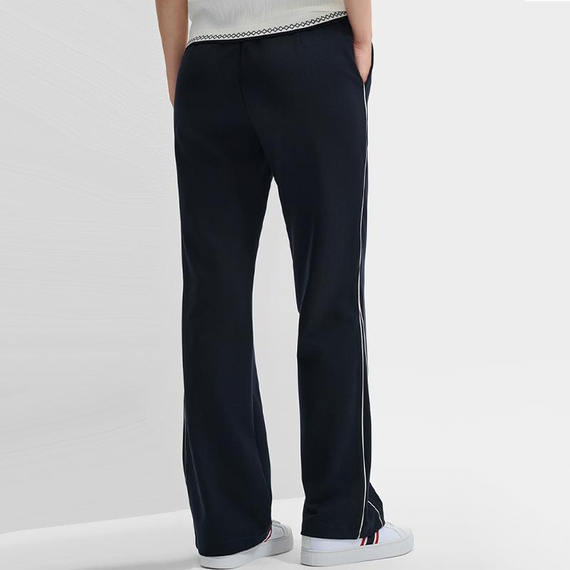 New FILA Knitted Sports Pants Women's Legend Blue F11W431605FNV