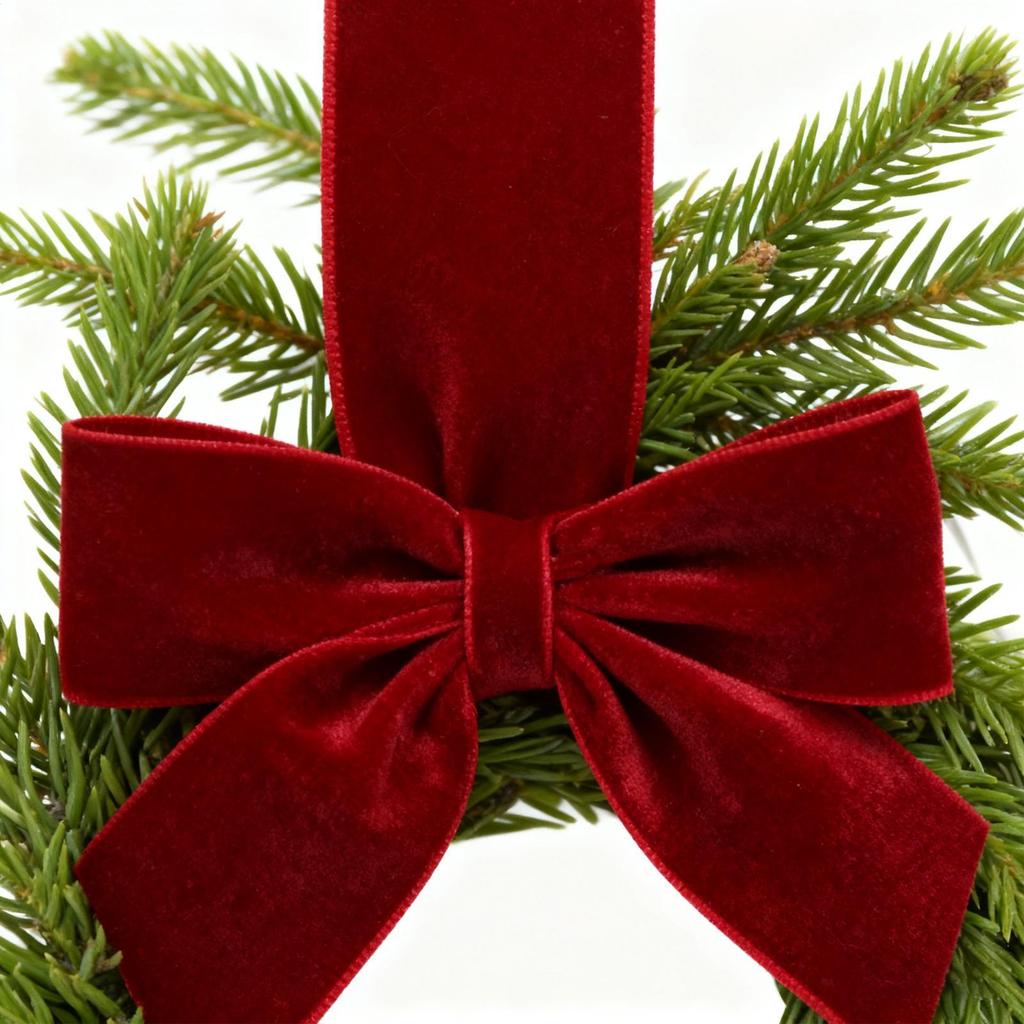 Small Christmas Wreath 6-Piece Christmas Decor Artificial Door Wreaths Decorations With Red Bows For Door Wall Stairs Railing