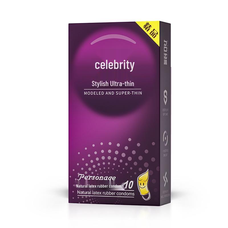 Celebrity Ultra-Thin G-Spot Hyaluronic Acid Lubricated Condoms