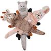 Pet Sound Toy Built-in Voice Scratch-resistant Cartoon Shape Bite-resistant Relieve Stress Rabbit/Cow/Donkey Cute Stuffed