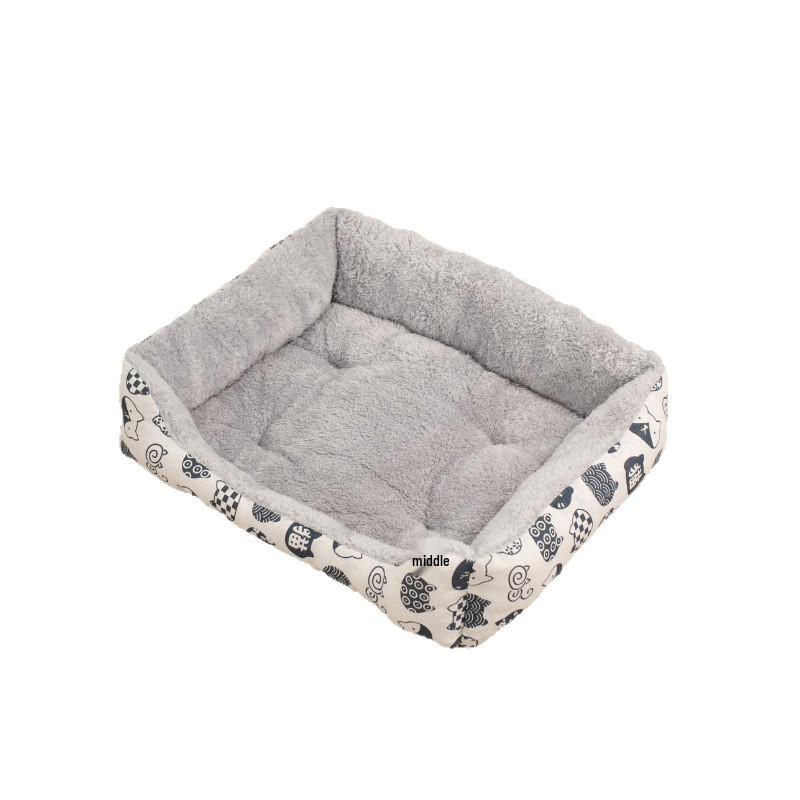 Pet Dog and Cat Nest: Four Seasons Bed for Small, Medium, Large Dogs