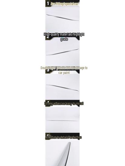 Lexus ES16 Rear Bumper Trim: Anti-Scratch & Collision Bright Strip Modification