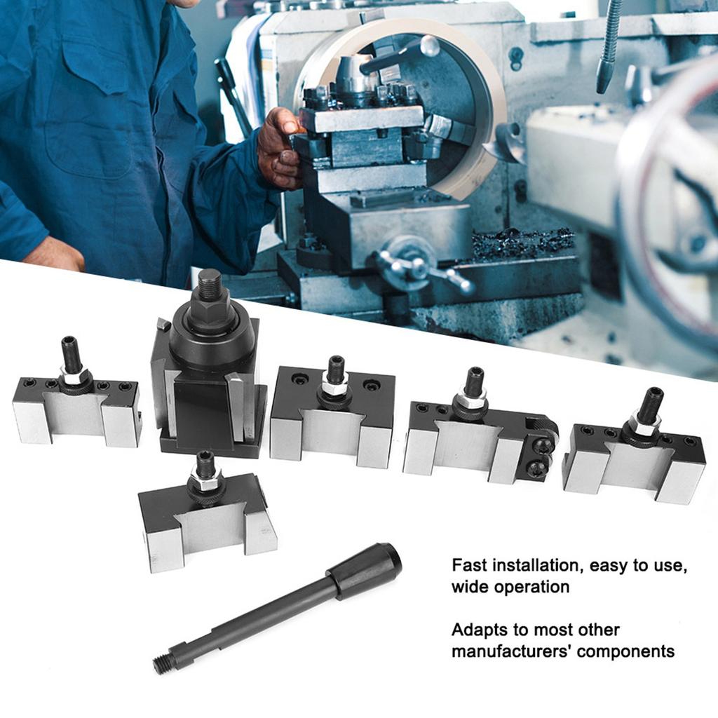 Piston Type Post Tool Holder Wedge Type Boring Knurling Turning Toolholding