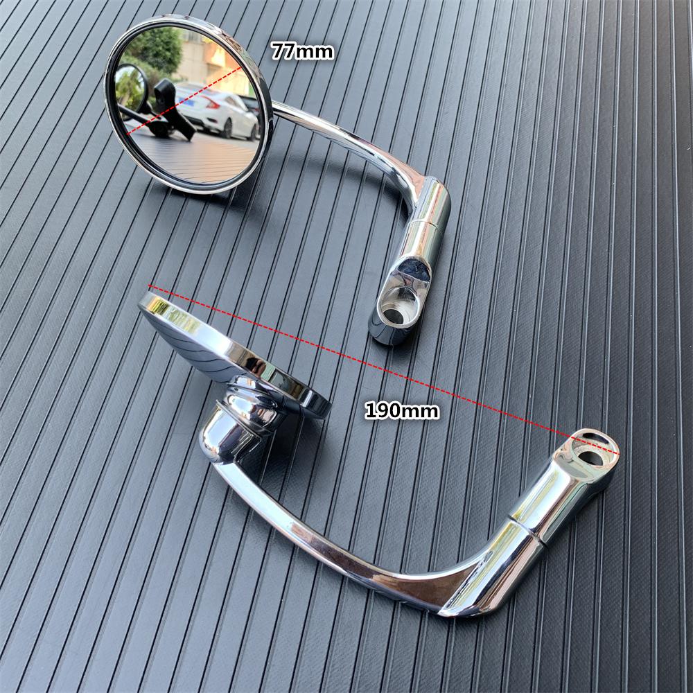 For mt09 mt07 cb400 cb500x z900 z800 z750 8/10MM Motorcycle Rearview Mirrors E-bike Scooter Rear View Side Mirrors FD39773949