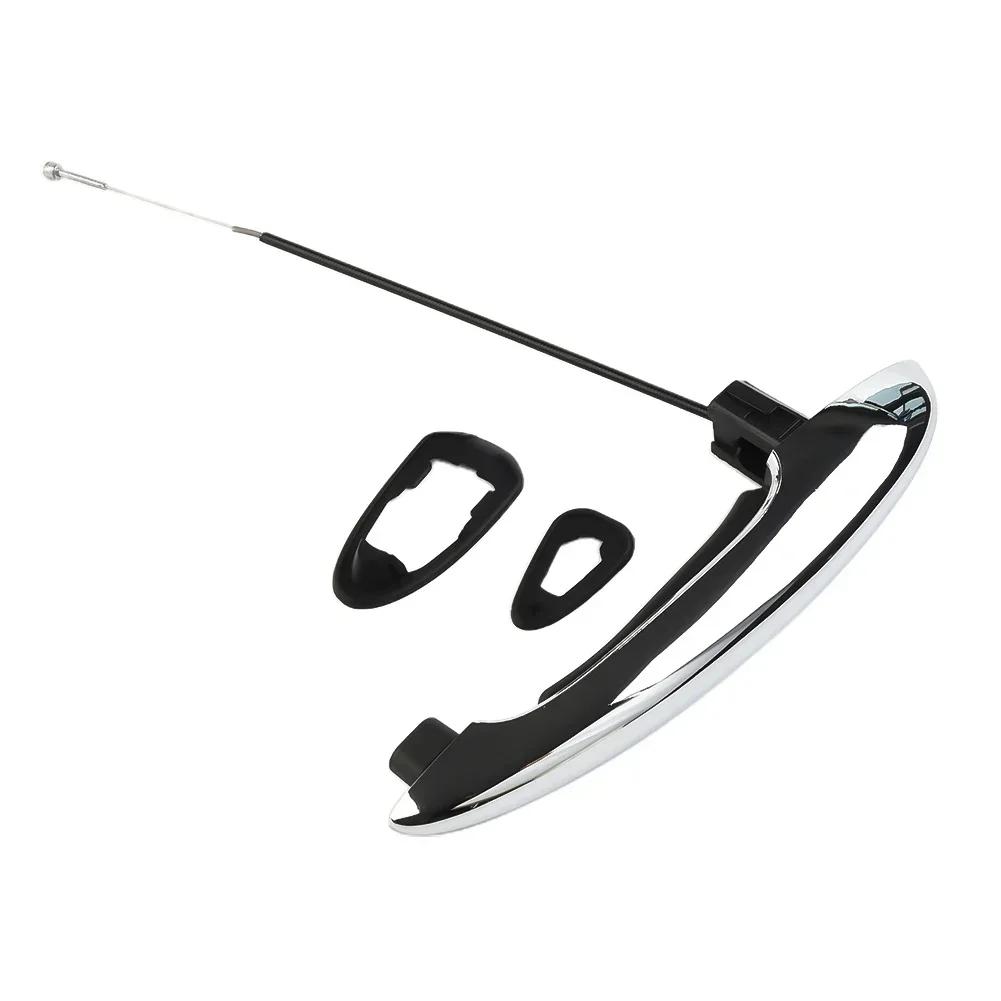 1pc Handle Cover Inner Door Panel Handle For BMW Mini R50-R59 Front Door Handle High-temperature Resistant Car Exterior Parts