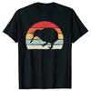 Bird Lover Funny Kiwi Text Graphic Tee Polyester Fabric Trend Street Style Versatile Daily Short Sleeve Unisexs Summer Gift Tops