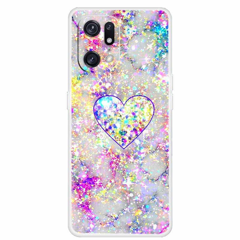 For OPPO Find X5 5G Cases X5 Pro Clear Marble Soft TPU Silicone Cases For Oppo Find X5 Pro Cover 6.7'' Transparent Fundas FindX5