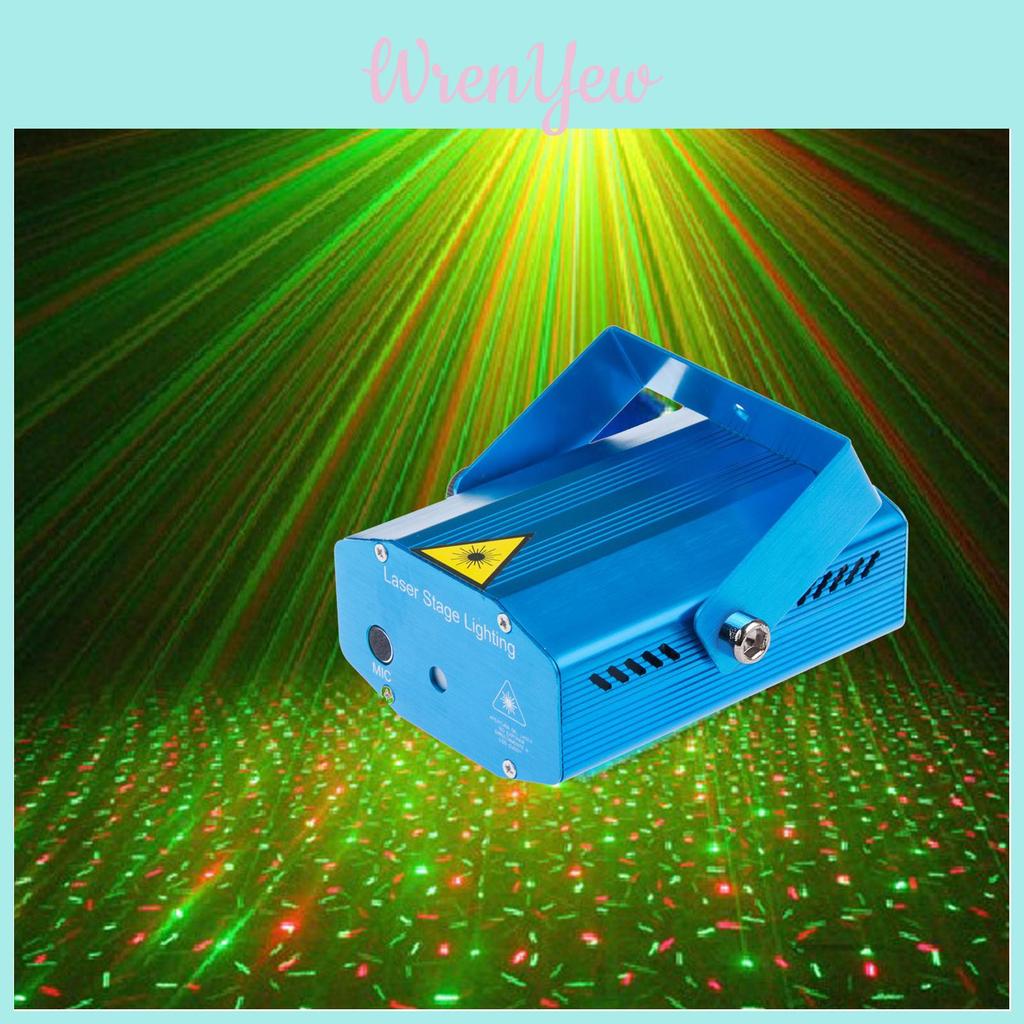 Mini Laser Stage Light With Starry Sky Projector For Indoor Party And Ktv Atmosphere