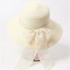 Outdoor Flat Hat British Style Handmade Sun Visor Beach Cap Weave Sun Cap Sun Hat Top Hat Straw Hat