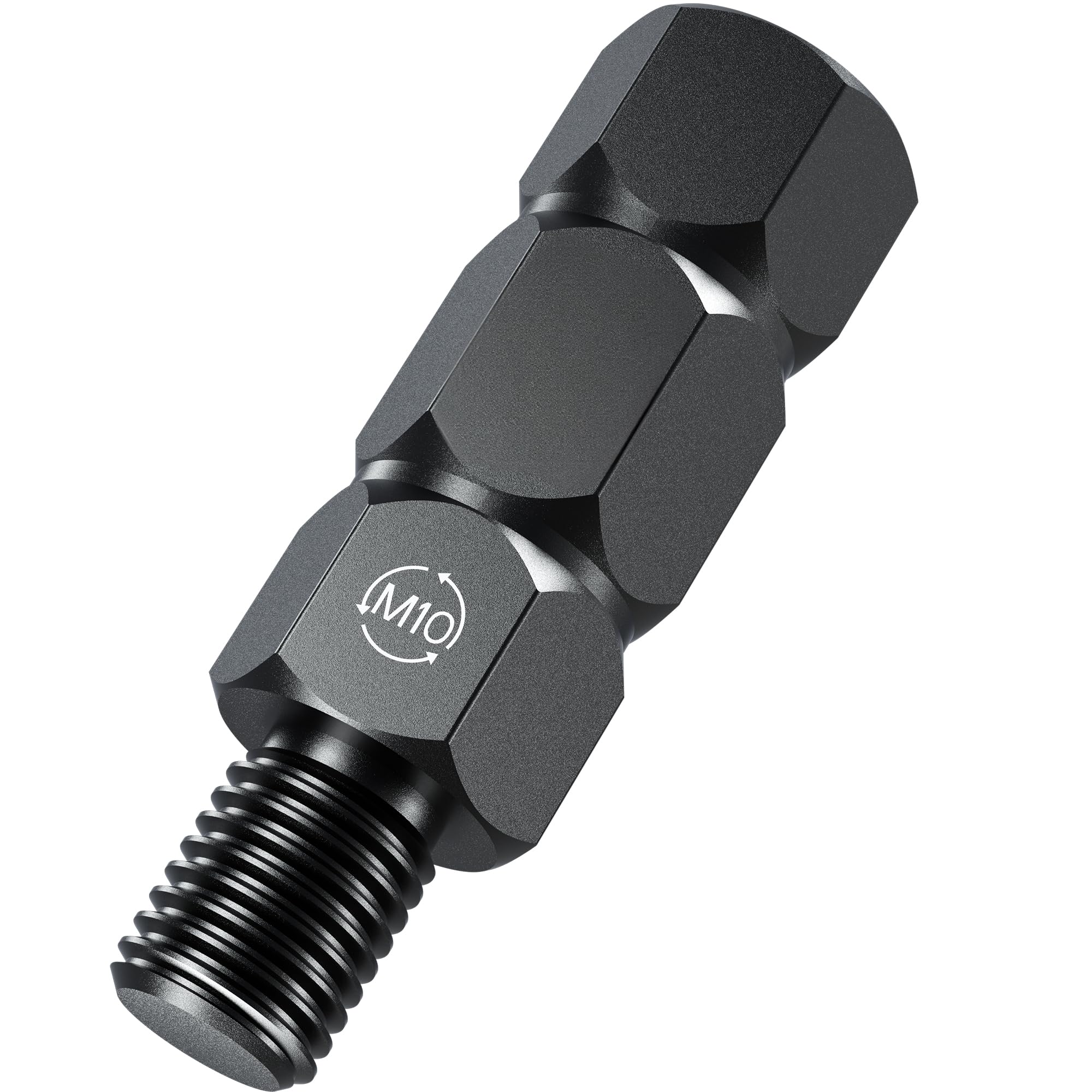 

Kaedear Motorcycle Mirror Conversion Mirror Height Aluminum Reverse to M10 37mm Adapter, Adapter, Adjustment, 10mm/8mm, Positive/Reverse Thread,