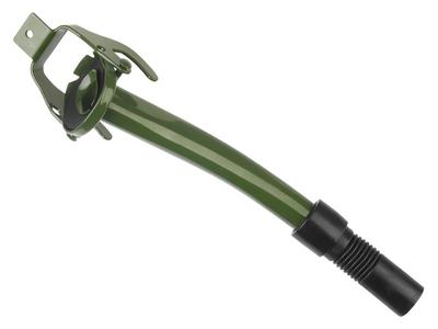 Metal Lever with Can Attachment, Painted, with Plastic End Cap.