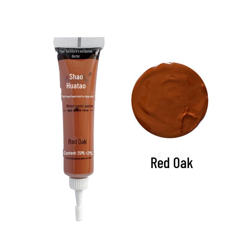 Red Oak Brown Furniture & Floor Repair Kit - Water-based Putty & Pen