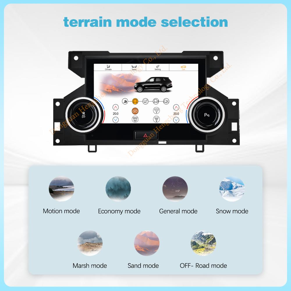 7Inch For Land Rover Discovery 4 LR4 2009-2016 Car AC Air Conditioning Panel Climate Control IPS HD Touch LCD Screen Android 11