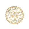 30CM Gold-Stamped Non-Slip Insulated Table Mat - Round/Square
