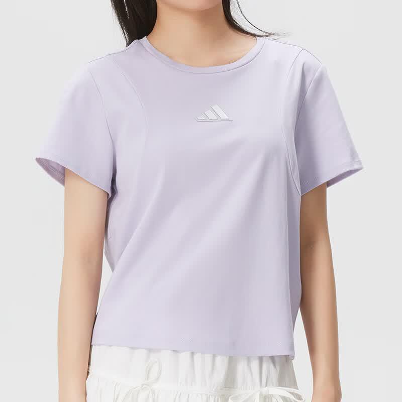Adidas Women s Summer Sport Lifestyle Short Sleeve T-Shirt KX2758 S