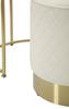 Hoher Nachttisch mit Hocker Sharon Cm Ø 52X70 - Ø 36X39