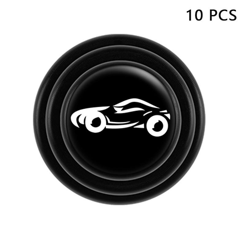 

10Pcs Universal Car Door Shock Absorbing Gasket Car Door Shock Absorber Pads Buffer Bumper Anti-Collision Shock Absorbing Gasket