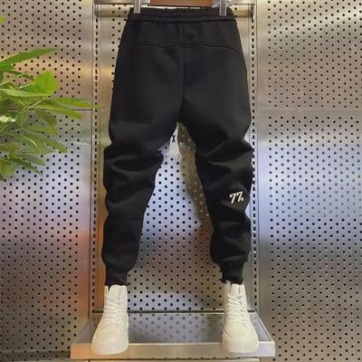 Autumn/Winter 2023 Men's Slim-Fit Trendy Embroidered Sweatpants - Versatile Casual Sports Pants
