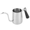 600ml Edelstahl Kaffeeausguss Kanne Teekanne Schwanenhals Hand-Drip-Kanne