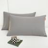 2pcs All-Cotton Washed Cotton Pillowcases, Comfortable for Bed Use, Machine Washable, Suitable for All Seasons.