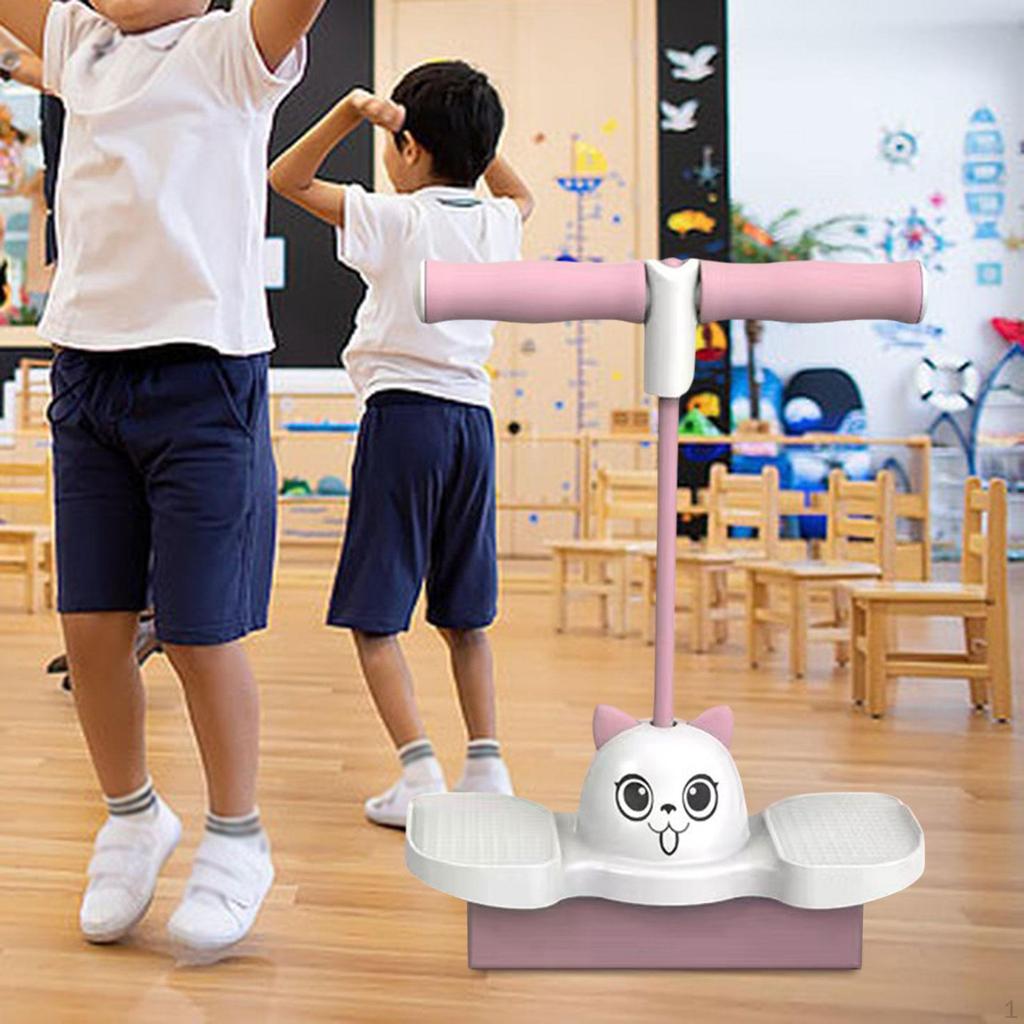 Pogo Jumper Hüpfspielzeug Balancegefühl Training mit Griff Hüpfstock für den Körper