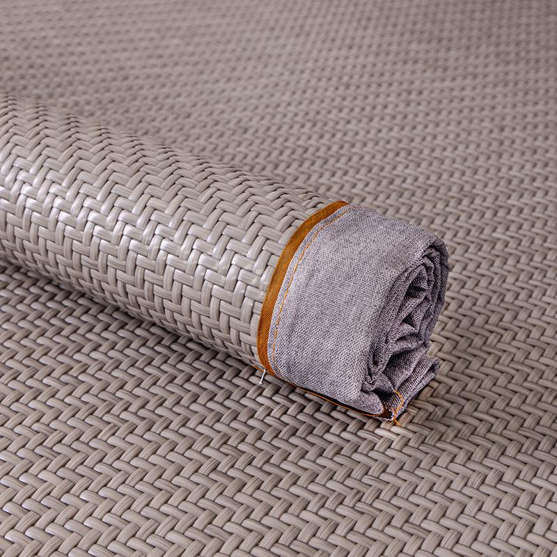 New Rattan Mat Sofa Cushion Summer Summer Mat One Piece Combination Cushion Sofa Cover Cover Cloth