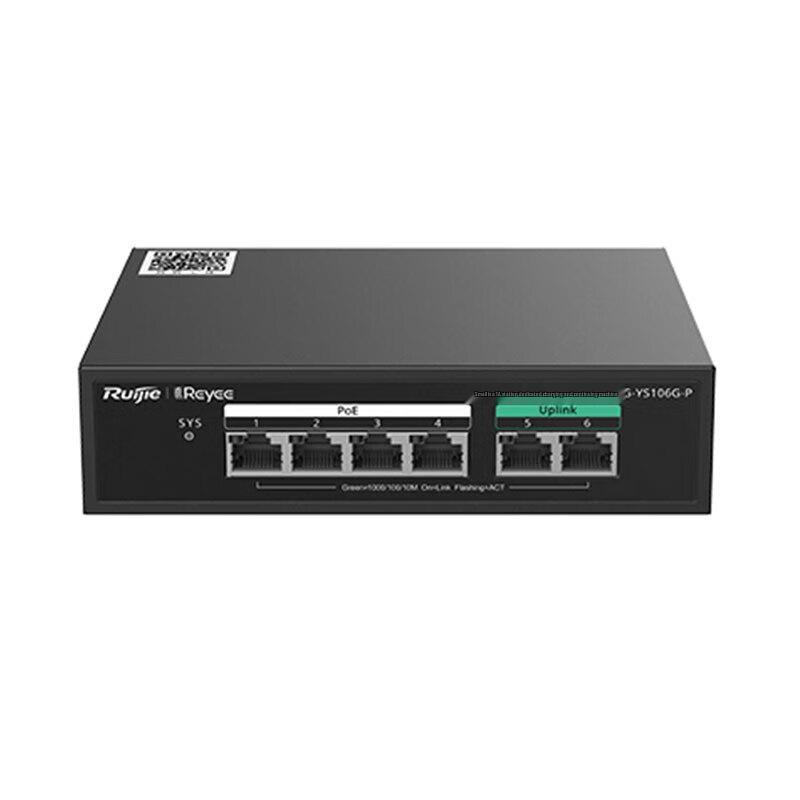 

Ruijie RG-YS106G-P 6-Port Gigabit PoE Security Switch