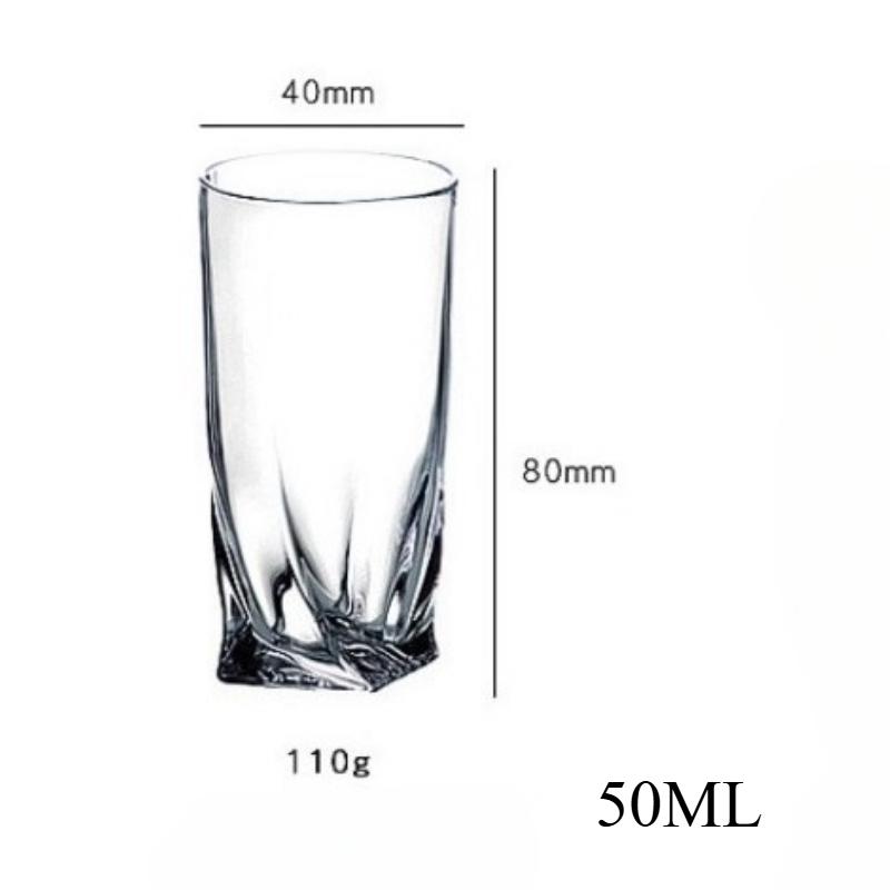 

Хрустальный прозрачный бокал для вина без свинца Certainty для белого вина 50 мл, бокал для иностранного вина 50ml