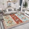 Retro Ethnic Style Large Rugs for Living Room Decoration Home Light Luxury Coffee Tables Mat Soft Easy Cleaning Bedroom Carpet