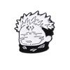Брошь металлическая Jujutsu Kaisen Годжо и Юдзи - Милый значок с персонажем мультфильма