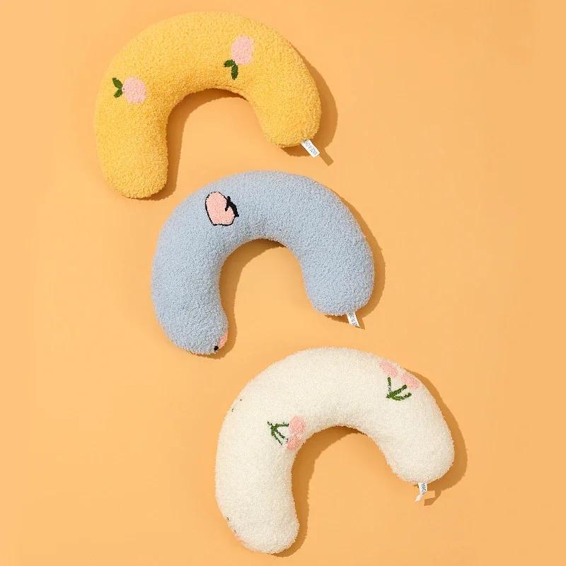 Haustier Winterkissen für Katzen Hunde Nackenschutz Tiefschlaf Welpe U-förmiges Kissen Katzenkissen Kätzchen Kopfstütze Hunde Schlafkissen