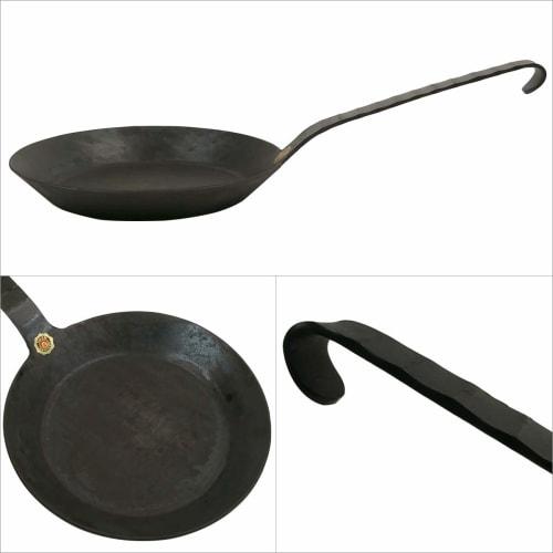 Turk Classic Frying Pan, 24cm, 65524, Iron, Germany, Black