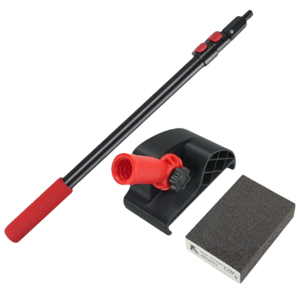 Aluminum Telescopic Pole Wall Sanding Frame Plaster Surface Polisher Putty Sanding