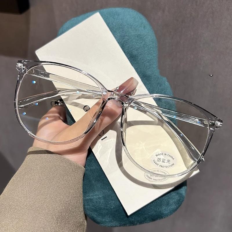 Women's Anti-blue Light Reading Glasses Men Unisex Fashion Retro Computer Eyewear Popular Round HD Lens Presbyopia for Female
