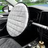 Prevent Aging Car Steering Wheel Cover 44CM Steering Sun Protection Cover  Car Interior